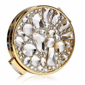 Estée Lauder Crystal White Starry Night Compact - New - Refillable - UB
